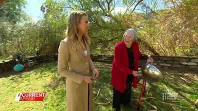 Tamworth NSW resident Ruth Stuart isn't a fan of the thousands of bats in her garden.