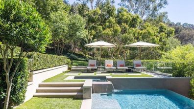 Celebrity homes property real estate California LA Beverly Hills USA mansion  
