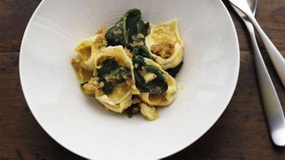 <a href="http://kitchen.nine.com.au/2016/05/17/10/18/james-hird-and-todd-garratt-pansotti-with-cime-di-rapa-and-salsa-di-noce-ravioli-with-cime-di-rapa-and-walnut-sauce" target="_top" draggable="false">James Hird and Todd Garratt: Pansotti with cime di rapa and salsa di noce (ravioli with cime di rapa and walnut sauce)</a> recipe