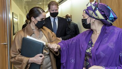 Prince Harry and Meghan Markle in New York 