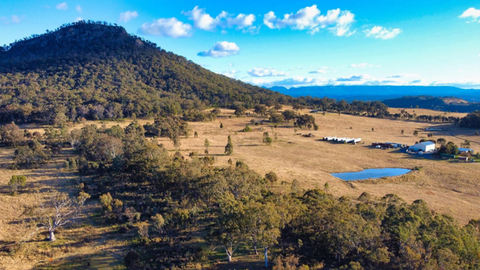 Half a house plus land in Rylstone, New South Wales, on offer for over $3 million.