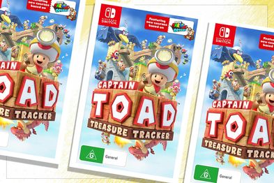9PR: Captain Toad: Treasure Tracker Nintendo Switch game cover