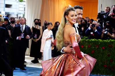 Blake Lively transforms at the Met Gala in architecture-inspired Versace  gown