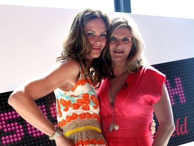 Style gurus Trinny Woodall and Susannah Constantine in Australia in 2008.