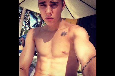 Given the young artist's propensity for shameless, half-naked selfies, we could easily have dedicated this entire gallery to Justin Bieber alone. But it's this pouty, furrow-browed snap that really gets us chuckling, affectionately dubbed "The pooping Bieber" by <a href=http://www.buzzfeed.com/>BuzzFeed</a>.<br/><br/>Image: Twitter @justinbieber