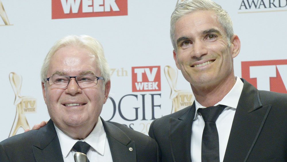 Les Murray and Craig Foster. (AAP)