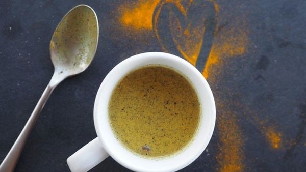 Scott Gooding's turmeric latte