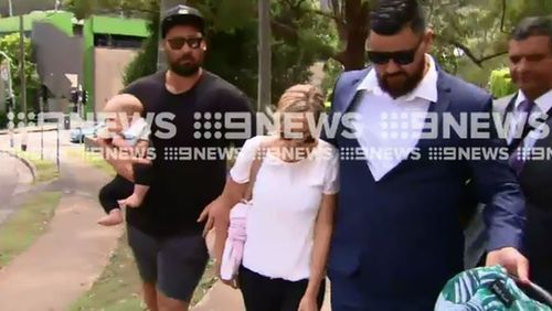 Jade Fifita outside Gosford court.