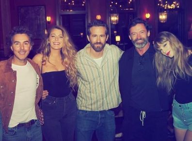 Taylor Swift, Hugh Jackman, Blake Lively and Ryan Reynolds