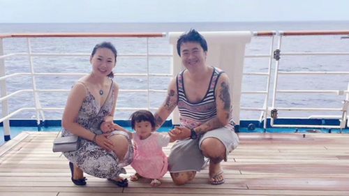 John Sun boarded the Carnival Spirit with wife Sherry and daughter Bella for the holiday of a lifetime.