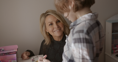 Georgie Gardner is a proud ambassador for Redkite.