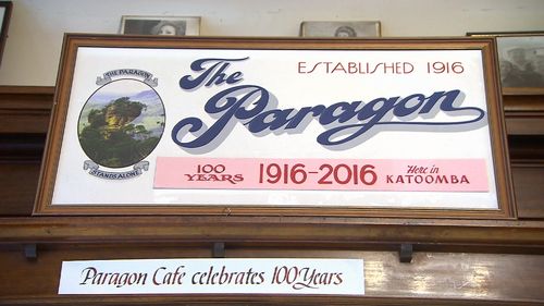 The Paragon cafe first opened in 1916. (9NEWS)