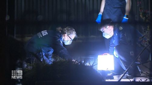 Homicide detectives are probing the gruesome death of a 47-year-old man at a Perth apartment complex.The victim was found in a pool of blood in Yokine in the city's north by a member of the public at 10.30pm.