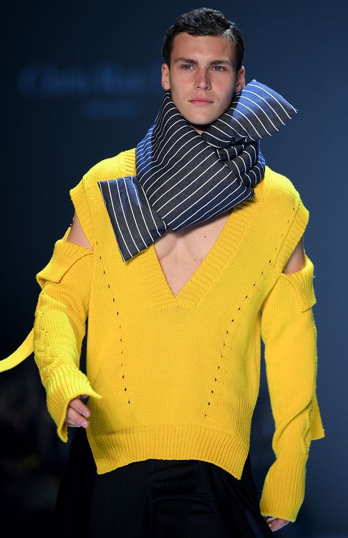 Many have said Lin's conceptual collection would not have looked out of place at Paris Fashion  Week. (AAP)