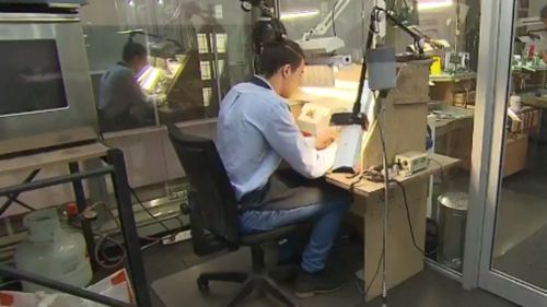 This year's bespoke rings have been crafted at Sydney's Affinity Jewellers. (9NEWS)