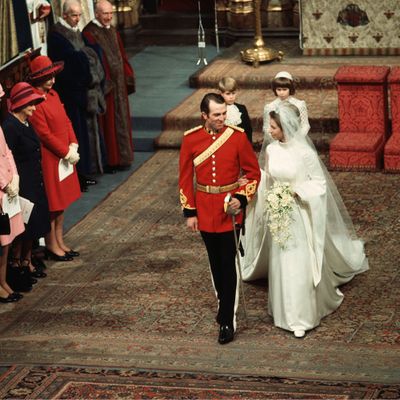 Princess Anne and Mark Phillips, 1973