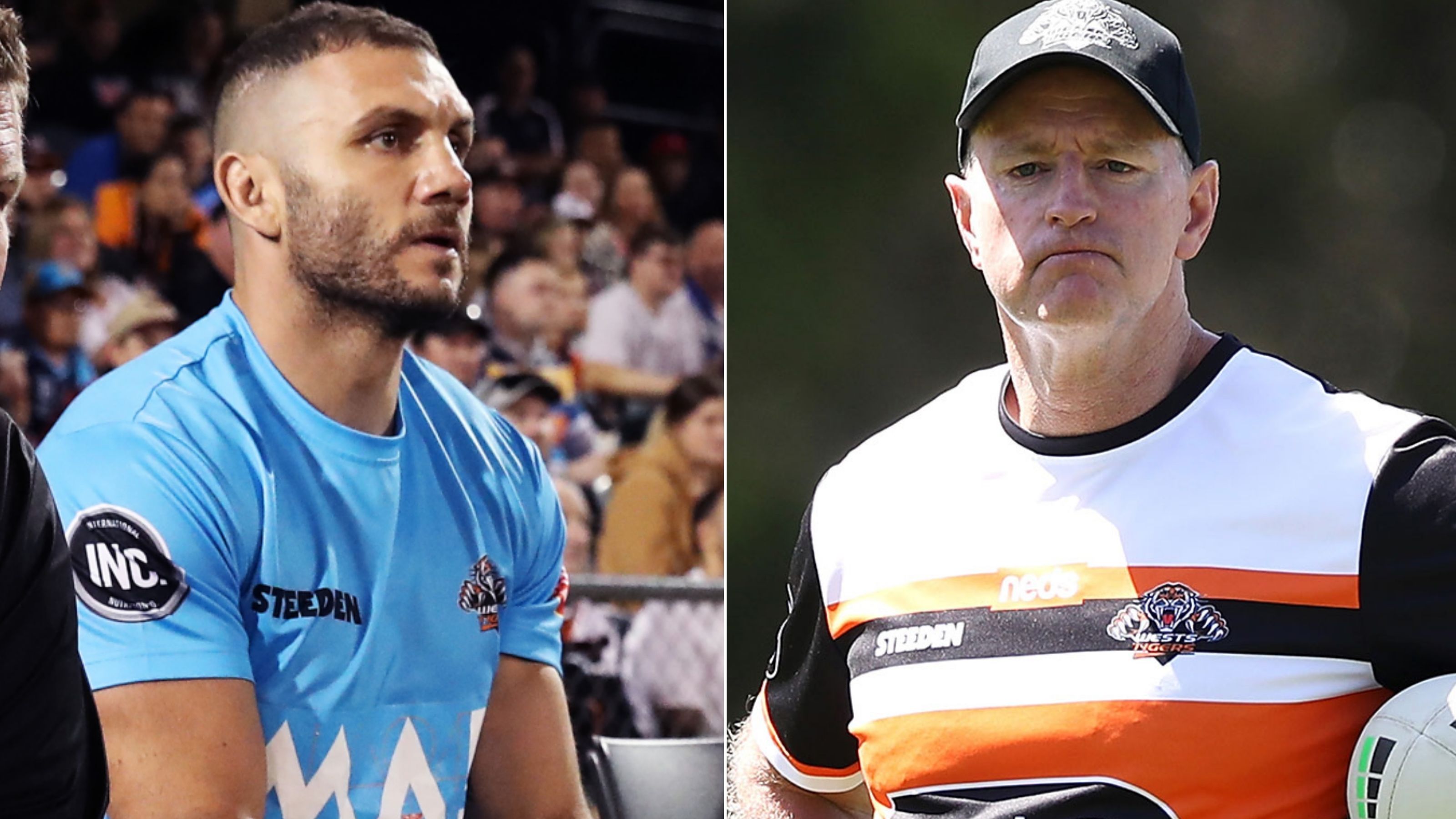 Wests Tigers coach Michael Maguire responds to rumours of a rift with Robbie Farah