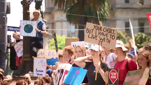 “It’s our futures and we want to continue living on this planet and we want to have children who can continue living on this planet."