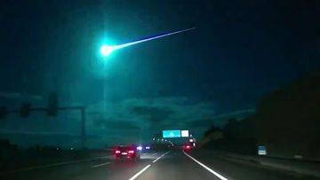 Huge meteor lights up skies over northern Portugal