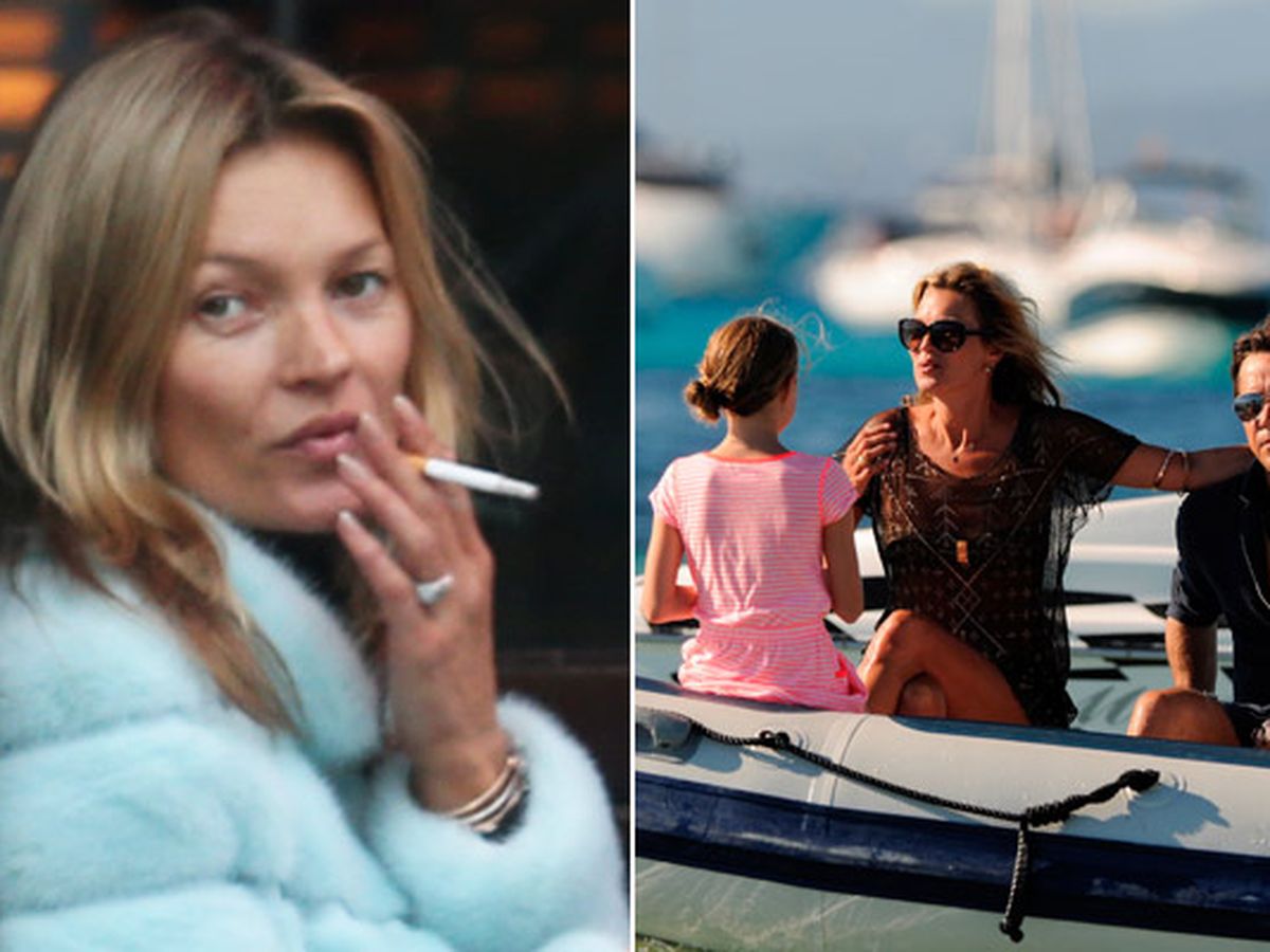 what cigarettes does kate moss smoke Holy smokes! Kate Moss 'flies electronic cigarettes first class to Spain  for $3500'