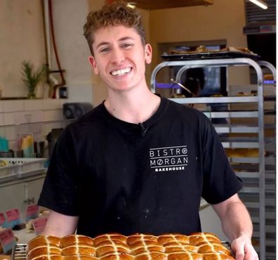 Morgan Hipworth has 1.1 million followers on TikTok and shares his recipes online.