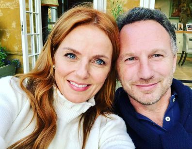 Geri Halliwell and Christian Horner