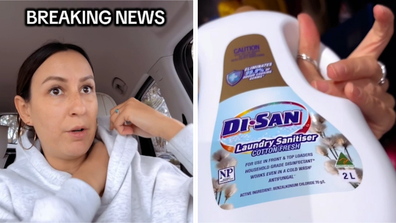 TikTok user Makaila Jae finds larger size detergent at Aldi