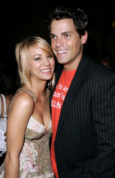 Kaley Cuoco and Jaron Lowenstein