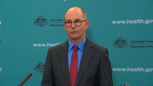 Deputy Chief Medical Officer Paul Kelly.