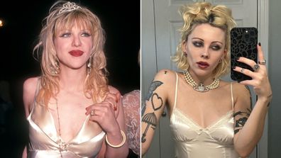 Heather Baron-Gracie has been compared to Courtney Love since dying her hair blonde.