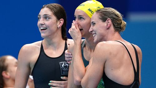 Australia's 4 x 100m women's freestyle relay team