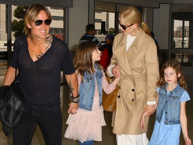 Nicole Kidman, Keith Urban, Sunday Rose, Faith Margaret