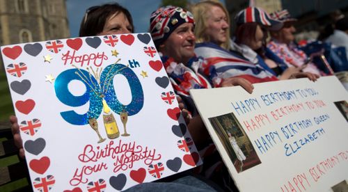 Royal fans will also celebrate the milestone. (AFP)