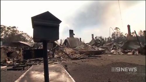 More than 140 buildings have been destroyed. (9NEWS)