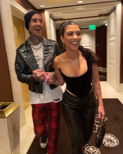 Kourtney Kardashian and Travis Barker