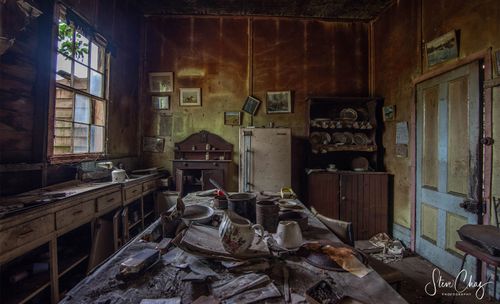 The kitchen provides a snapshot of what daily life would have been like for the Australian farmer.