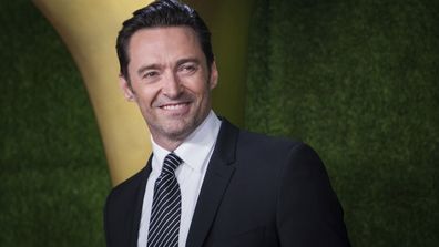 Hugh Jackman poses for photographers upon arrival at the 7th annual AACTA International Awards at the Avalon on Friday, Jan. 5, 2018, in Los Angeles