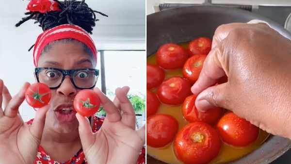 Woman&#x27;s hack for removing tomato skins viewed five million times