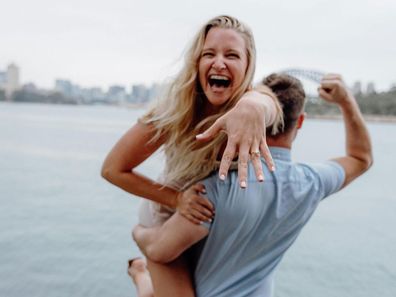 Rikki popped the question in December 2021 with a custom engagement ring he helped design.
