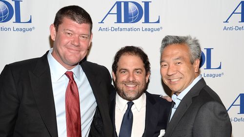 James Packer, Brett Ratner and Kevin Tsujihara