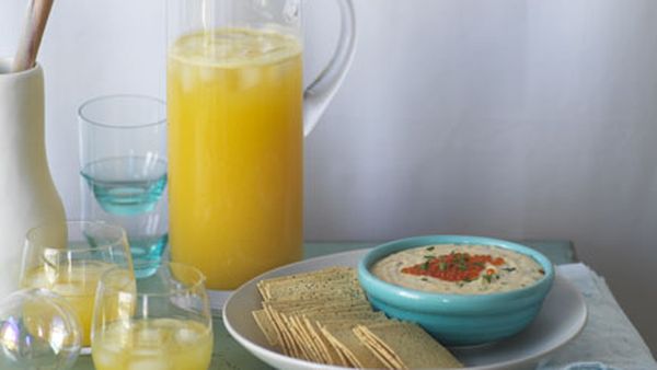 Pineapple, passionfruit and ginger punch