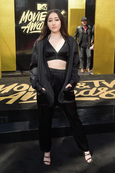 Actress Noah Cyrus in Baja East at the 2017 MTV Movie &amp; TV Awards in Los Angeles