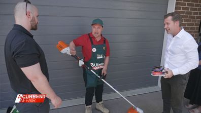 Man's dream come true to work at Bunnings.