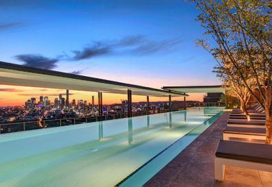 Penthouse for sale Newstead Brisbane Queensland Domain 