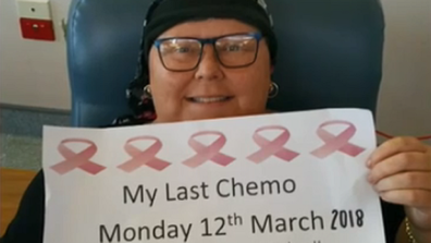 'I would get chemo while they were at school.'