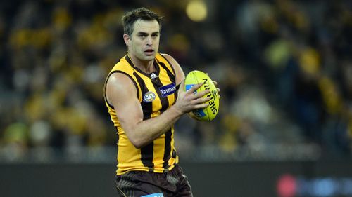 Ex-Hawthorn player Brian Lake has reportedly been arrested overseas. (AAP)