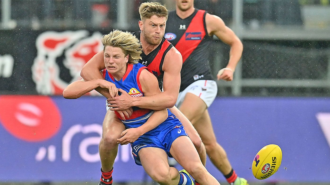Western Bulldogs player Cody Weightman defends staging reputation as 'skill' in his game