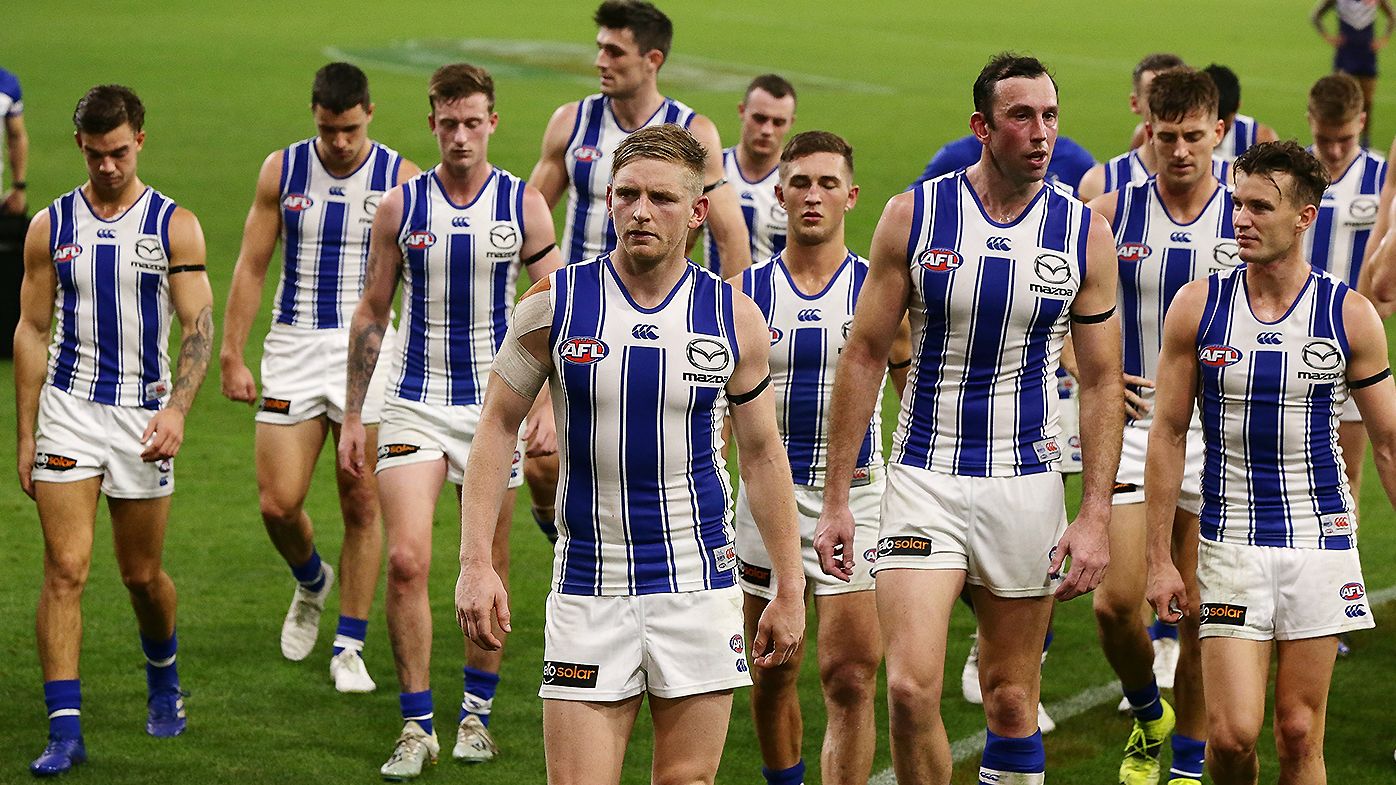North Melbourne players to undergo 14-day home quarantine period after WA Trip