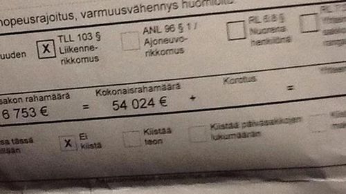 Why did a Finnish man get slapped with a $77k speeding fine? 