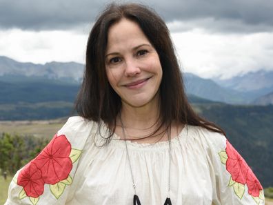 Mary-Louise Parker at the Telluride Film Festival on September 2, 2021. 